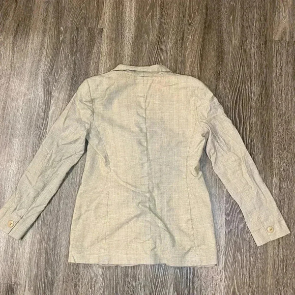 Womens Bill Burns Tan Blazer - 4 - Picture 5 of 8
